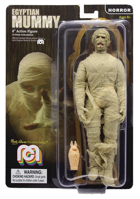 MEGO HORROR WAVE 7 EGYPTIAN MUMMIES 8IN AF (C: 1-1-2)