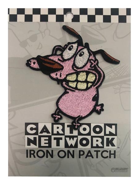COURAGE THE COWARDLY DOG DISTRESSED COURAGE PATCH (C: 1-1-2)