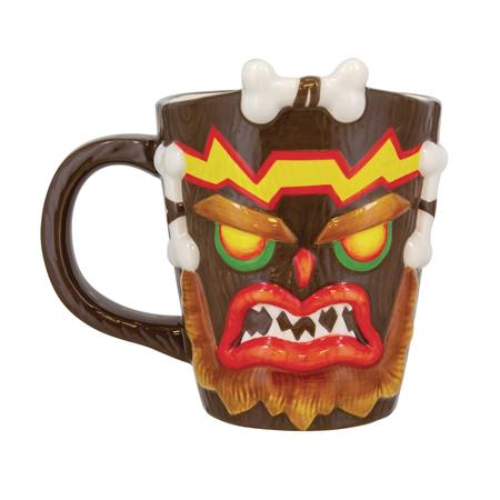 CRASH BANDICOOT UKA UKA SHAPED MUG (C: 1-1-2)