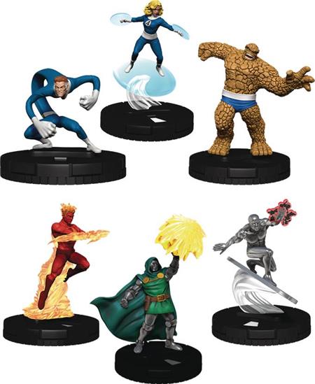 MARVEL HEROCLIX FANTASTIC FOUR COSMIC CLASH STARTER SET (C: