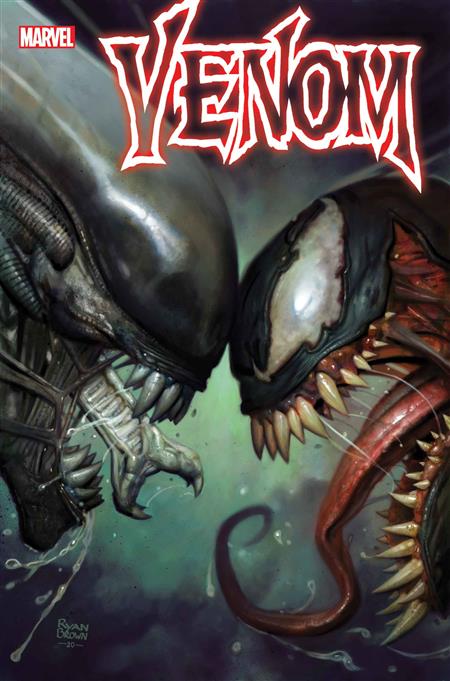 VENOM #32 BROWN MARVEL VS ALIEN VAR KIB