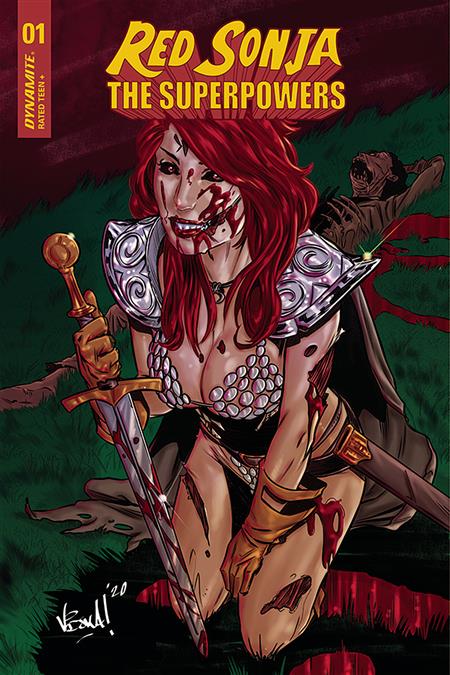 RED SONJA THE SUPERPOWERS #1 10 COPY FEDERICI ZOMBIE INCV