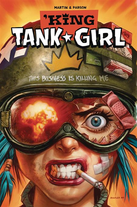 KING TANK GIRL #4 (OF 5) CVR B STAPLES CARDSTOCK