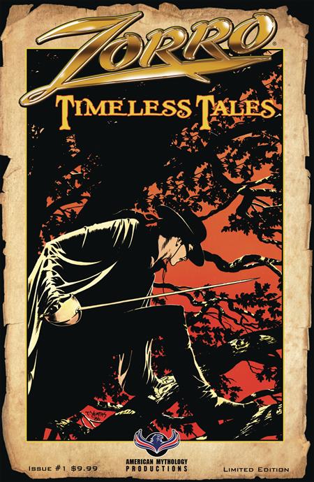 ZORRO TIMELESS TALES #1 CVR B LTD PULP VAR