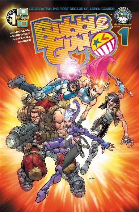 BUBBLEGUN #1 (OF 5) DIRECT MARKET CVR