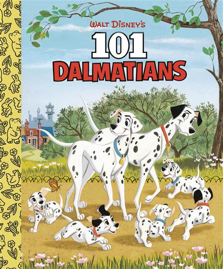 WALT DISNEYS 101 DALMATIANS LITTLE GOLDEN BOARD BOOK (C: 1-1