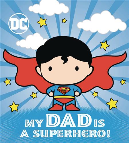 DC SUPERMAN MY DAD IS SUPERHERO BOARD BOOK HC (C: 1-1-0)