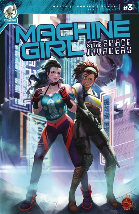 MACHINE GIRL & SPACE INVADERS #3 (MR)
