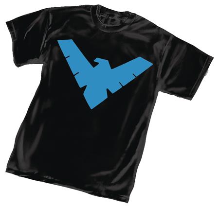 ANIMATED NIGHTWING SYMBOL T/S MED (C: 1-1-0)