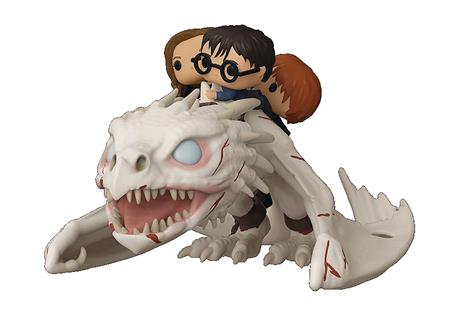 POP RIDES DRAGON WITH HARRY RON & HERMIONE VIN FIG (C: 1-1-2