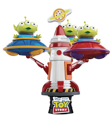 TOY STORY DS-052DX ALIEN SPIN UFO D-STAGE 6IN STATUE (C: 1-1