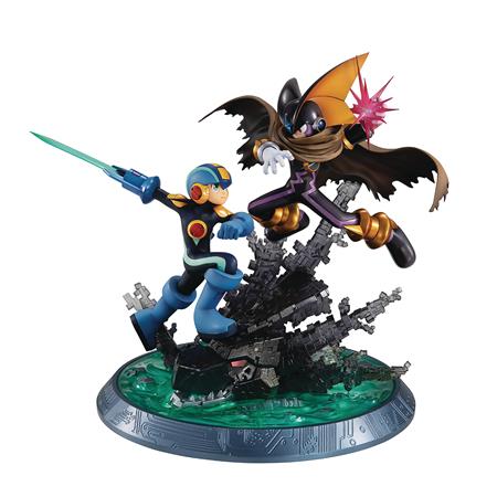 MEGA MAN BATTLE NETWORK GCCDX MEGA MAN VS BASS STATUE (C: 1-