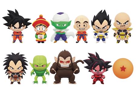 DRAGON BALL Z SERIES1 3D FOAM BAG CLIP 24PC BMB DS (C: 1-1-0