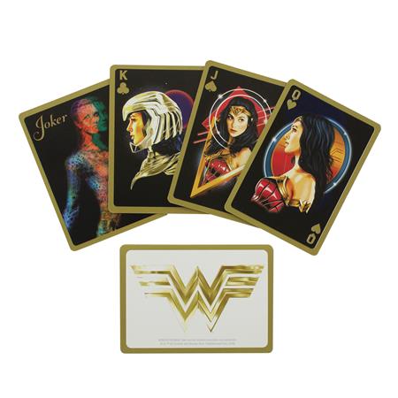 DC WONDER WOMAN 1984 PLAYING CARDS (C: 1-1-2)