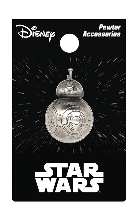 STAR WARS BB8 PEWTER LAPEL PIN (C: 1-1-2)