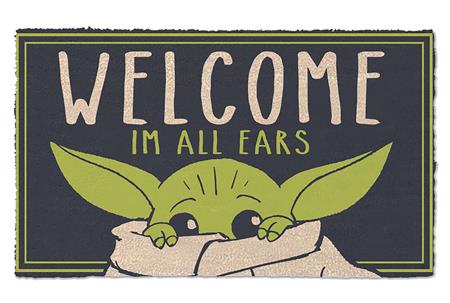 STAR WARS THE MANDALORIAN IM ALL EARS DOORMAT (C: 1-1-2)