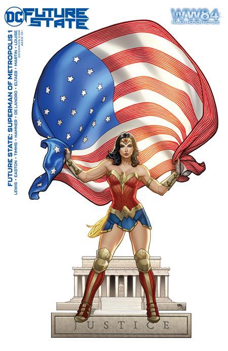 FUTURE STATE SUPERMAN OF METROPOLIS #1 (OF 2) CVR D WONDER WOMAN 1984 CARD STOCK VAR FRANK CHO