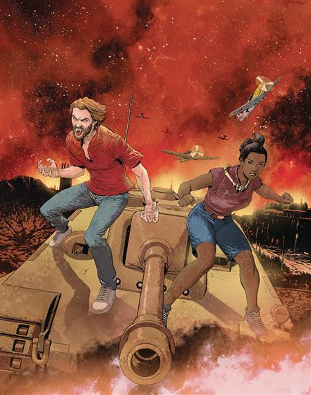 DARK RED WHERE ROADS LEAD ONESHOT #1 CVR B 10 COPY CLARKE IN