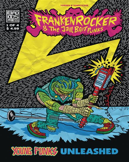 FRANKENROCKER AND THE JAILBAIT PUNKS #1 (OF 4) CVR B CHURILL