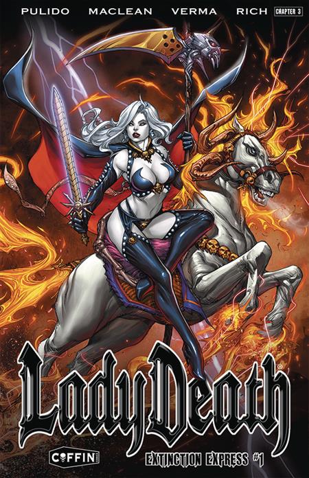 LADY DEATH EXTINCTION EXPRESS #1 PREMIERE ED (MR)