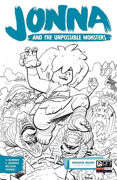 JONNA AND THE UNPOSSIBLE MONSTERS #1 DRAWING BOARD ED