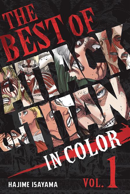 BEST OF ATTACK ON TITAN COLOR HC ED (MR) (C: 1-1-0)