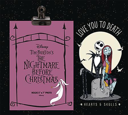 NIGHTMARE BEFORE CHRISTMAS PHOTO FRAME WITH CLIP (C: 1-1-2)