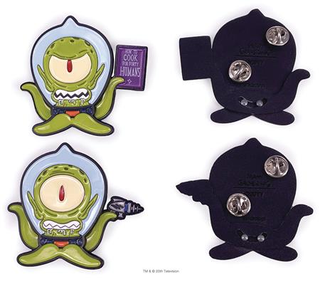 SIMPSONS TREEHOUSE OF HORROR 2.5IN KANG & KODOS PIN 2PK (C: