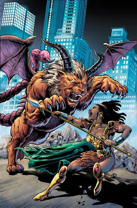 NUBIA AND THE AMAZONS #4 (OF 6) CVR A DARRYL BANKS