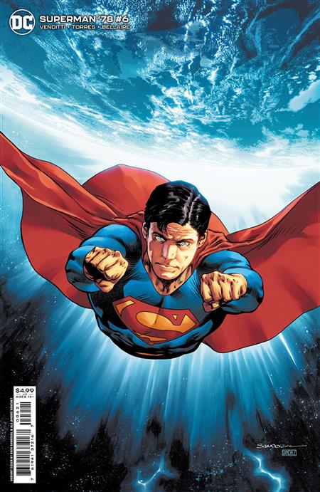 SUPERMAN 78 #6 (OF 6) CVR B RAFA SANDOVAL CARD STOCK VAR