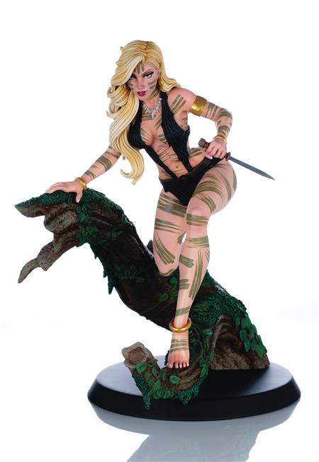 WOMEN DYNAMITE SHEENA QUEEN CAMPBELL PROOF STATUE (C: 0-1-2)