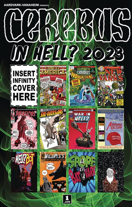 CEREBUS IN HELL 2023 PREVIEW ONE SHOT SGN ED (C: 0-1-2)