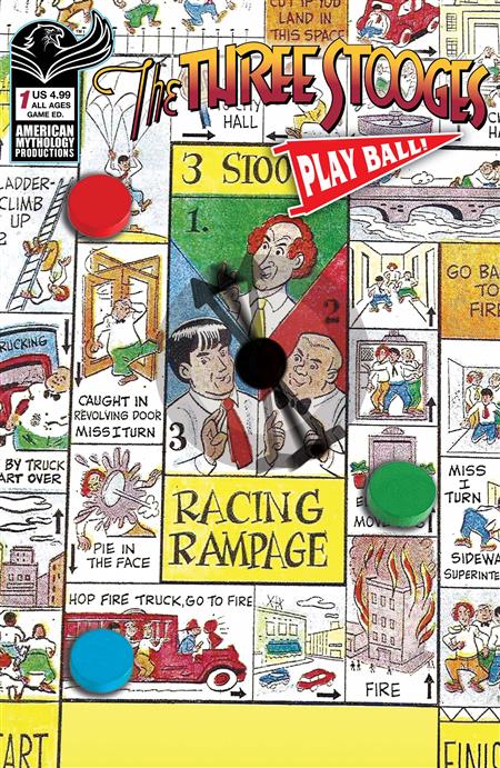 THREE STOOGES PLAY BALL SPECIAL #1 CVR C LTD ED BOARD GAME