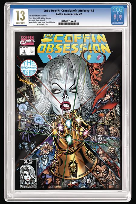 LADY DEATH CATACLYSMIC MAJESTY #2 (OF 2) CVR F OBSESSION ED