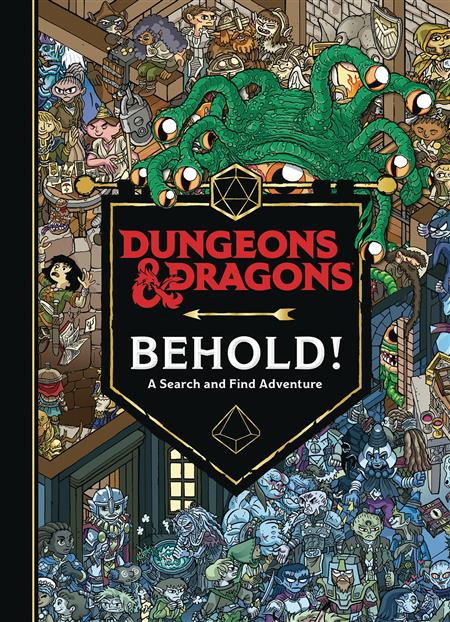 DUNGEONS & DRAGONS BEHOLD SEARCH & FIND ADVENTURE HC (C: 0-1