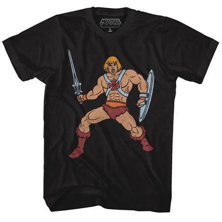 MASTERS OF THE UNIVERSE HE-MAN T/S LG (C: 1-1-2)