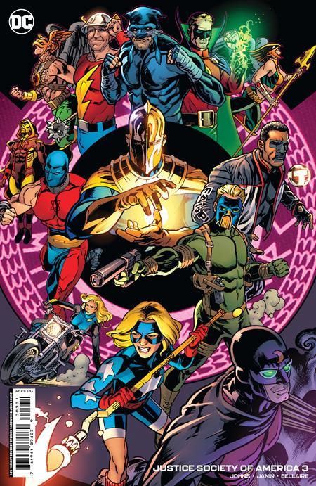 JUSTICE SOCIETY OF AMERICA #3 (OF 12) CVR C INC 1:25 STEPHEN SADOWSKI CARD STOCK VAR