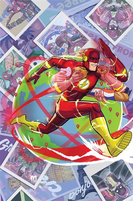 FLASH #791 CVR C MARCO DALFONSO CARD STOCK VAR (ONE-MINUTE WAR)