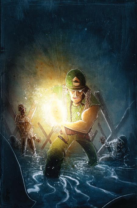 DC HORROR PRESENTS SGT ROCK VS THE ARMY OF THE DEAD #5 (OF 6) CVR C INC 1:25 BEN TEMPLESMITH CARD STOCK VAR (MR)