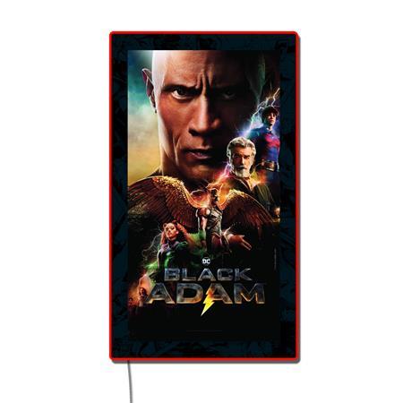 BLACK ADAM MOVIE POSTER LED POSTER (MINI)