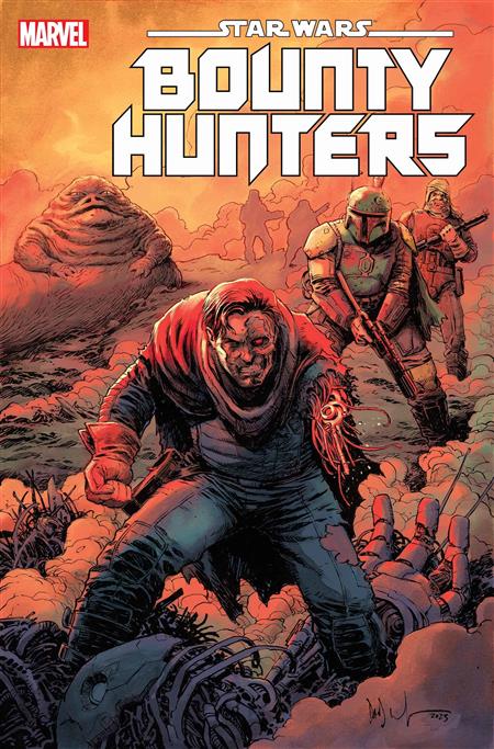 STAR WARS BOUNTY HUNTERS #42 25 COPY INCV DAVE WACHTER VAR