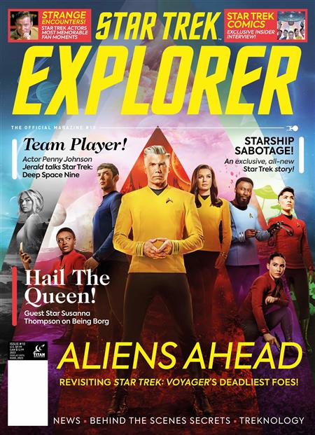 STAR TREK EXPLORER MAGAZINE #10 NEWSSTAND ED