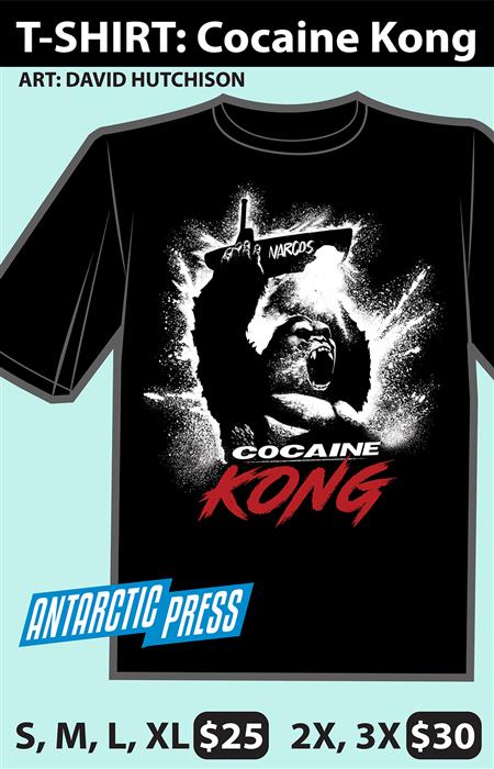 COCAINE KONG T/S MED