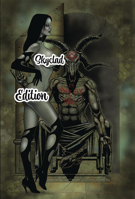 TAROT WITCH OF THE BLACK ROSE #123 THE CREED SKYCLAD (MR) (C