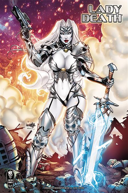 LADY DEATH CYBERNETIC DESECRATION #2 (OF 2) CVR E 10 COPY IN