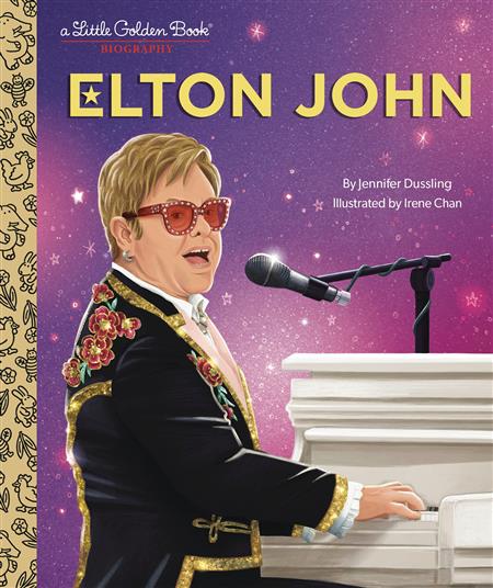 ELTON JOHN LITTLE GOLDEN BOOK