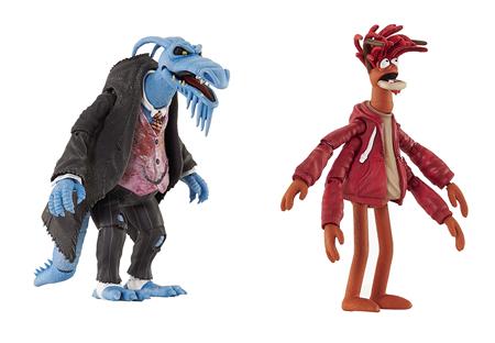 MUPPETS UNCLE DEADLY & PEPE DLX AF SET