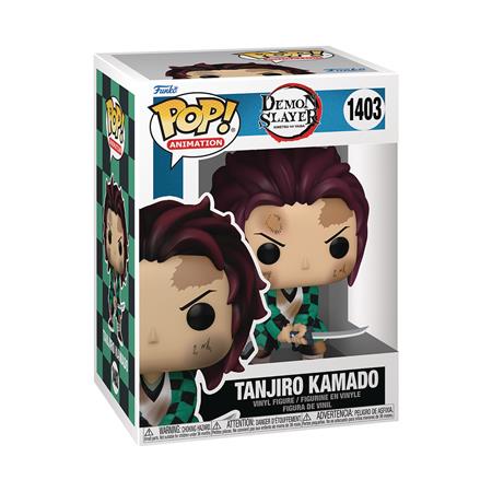 POP ANIMATION DEMON SLAYER TANAJIRO TRAINING VIN FIG