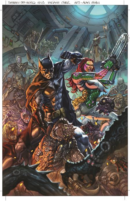 BATMAN OFF-WORLD #3 (OF 6) CVR C INC 1:25 ALAN QUAH CARD STOCK VAR