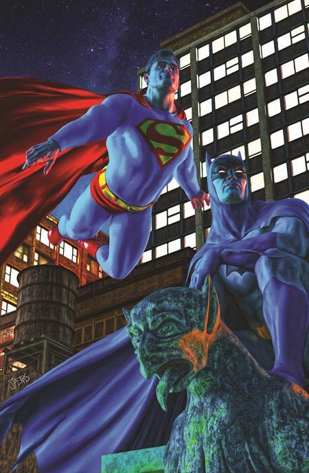 BATMAN SUPERMAN WORLDS FINEST 2024 ANNUAL #1 (ONE SHOT) CVR E INC 1:50 MARK SPEARS CARD STOCK VAR